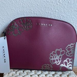 Coach Floral Cosmetic Bag